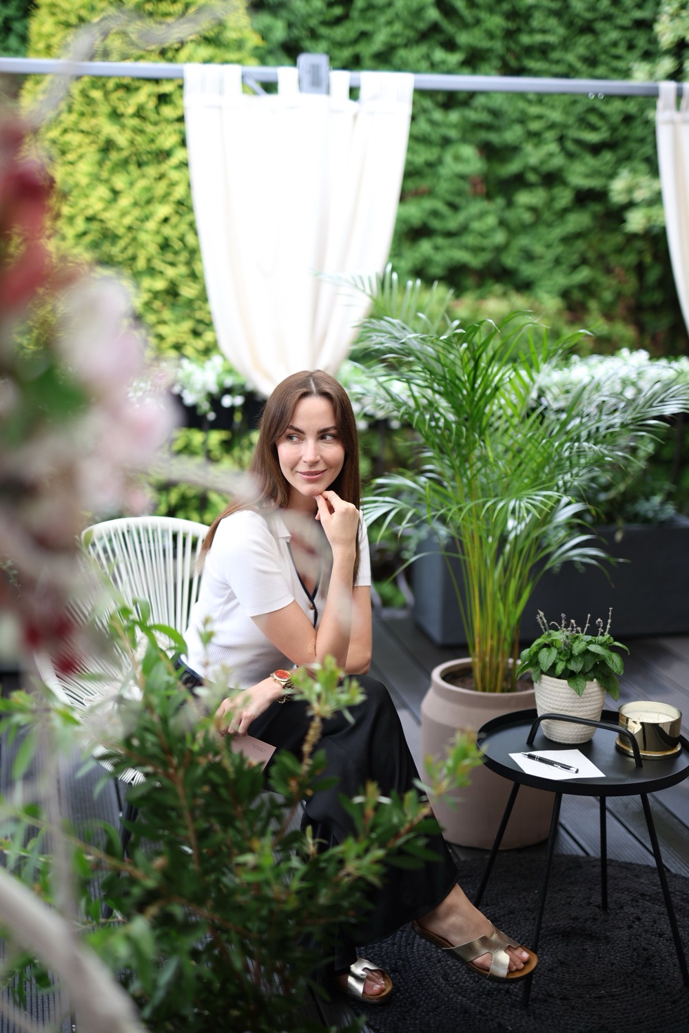 Taras w zieleni — strefa relaksu LA GUÈL